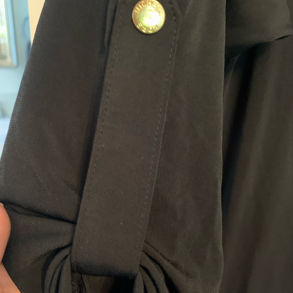 Like new Michael Kors Black Knit Jumpsuit - Picture 2 of 5